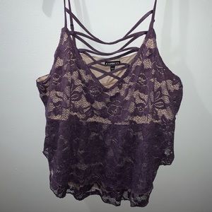 Express Lace Tank Top